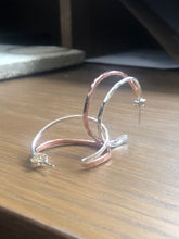 Load image into Gallery viewer, Bi-metal hoops small