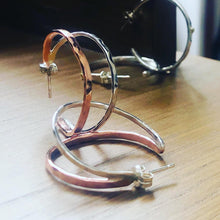 Load image into Gallery viewer, Bi-metal hoops small