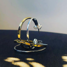 Load image into Gallery viewer, Bi-metal hoops small