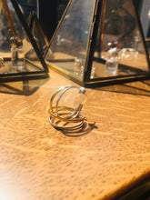 Load image into Gallery viewer, Bi-metal hoops small