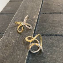 Load image into Gallery viewer, Eclipse Ring in Sterling Silver and Bronze