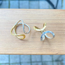 Load image into Gallery viewer, Eclipse Ring in Sterling Silver and Bronze