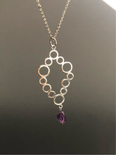 Load image into Gallery viewer, Dione necklace with amethyst