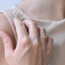 Load image into Gallery viewer, Sterling silver stackable gemstone rings