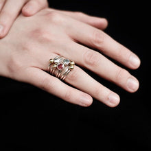 Load image into Gallery viewer, Stackable Gemstone Ring Set I