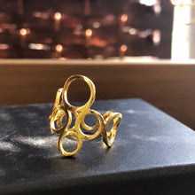 Load image into Gallery viewer, Gold handmade ring band