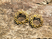 Load image into Gallery viewer, Helios silver stud earrings