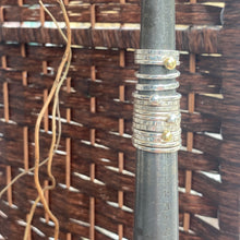 Load image into Gallery viewer, Stackable rings sterling silver and bronze