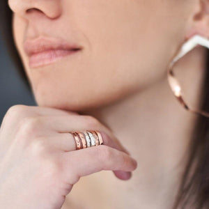 Stackable ring series