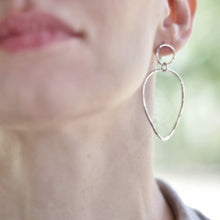 Load image into Gallery viewer, Silver Wave Earrings II