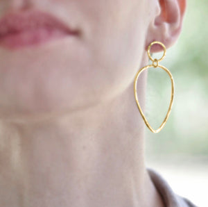 Gold Wave Earrings II