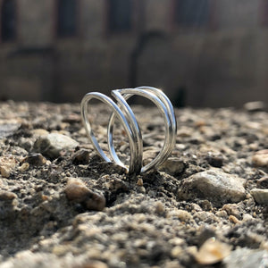 Silver Rhombus Ring