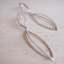 Load image into Gallery viewer, 3d earrings in sterling silver
