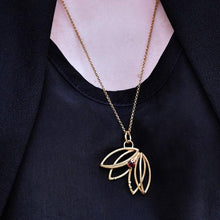 Load image into Gallery viewer, Tullip necklace gold-plated